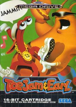 ToeJam & Earl Mega Drive (k&auml;ytetty)