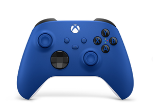 Xbox Langaton Ohjain Shock Blue (k&auml;ytetty)