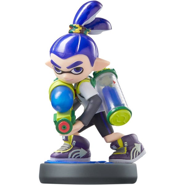 amiibo Splatoon Collection Inkling Boy hahmo (k&auml;ytetty)