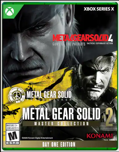 Metal Gear Solid Master Collection Vol 2 XSX
