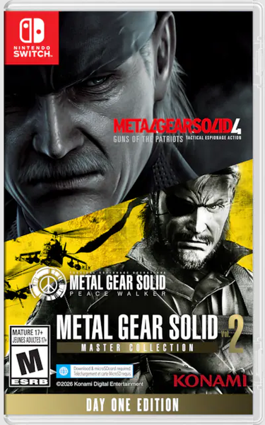 Metal Gear Solid Master Collection Vol 2 Switch