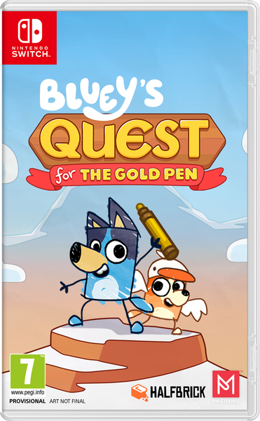 Bluey's Quest for the Gold Pen Switch