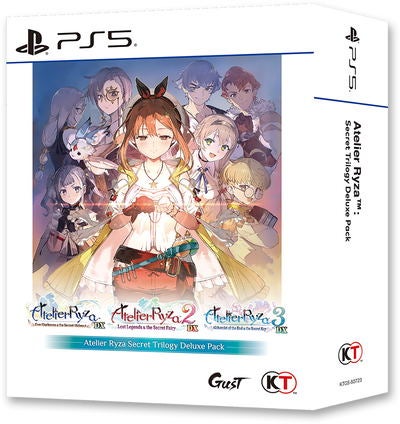 Atelier Ryza Secret Trilogy Deluxe Pack PS5 (Import)