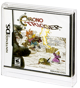 Suojaava akryylikotelo Nintendo DS-pelille