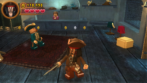 LEGO Pirates Of The Caribbean PSP Gameplay