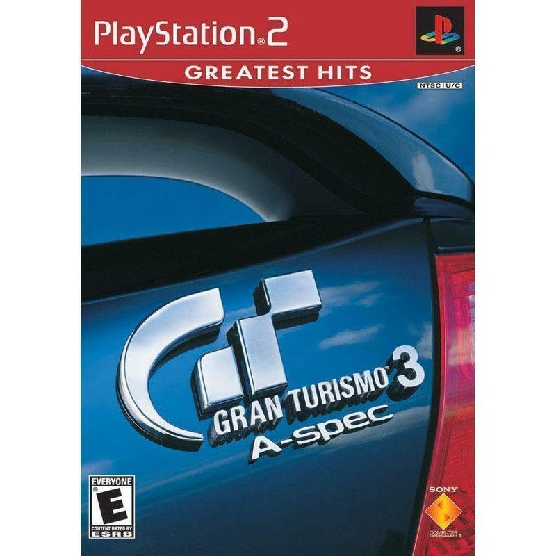 Gran Turismo 3: A-spec PS2 kansikuva