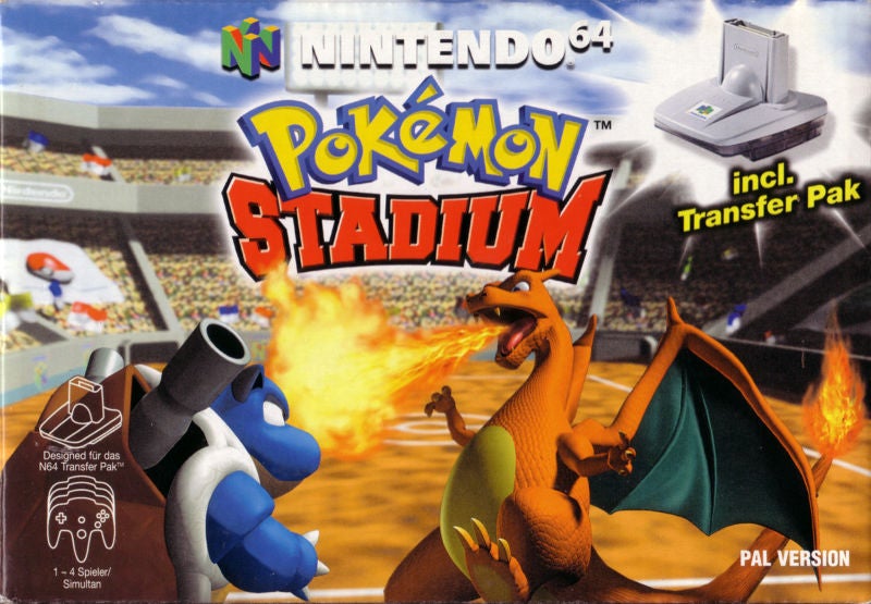 Pokemon Stadium N64 (k&auml;ytetty)
