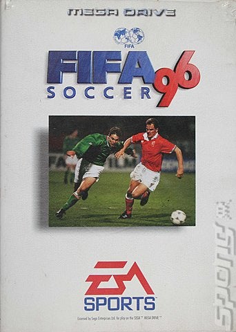 FIFA 96 Soccer Sega Mega Drive (k&auml;ytetty)