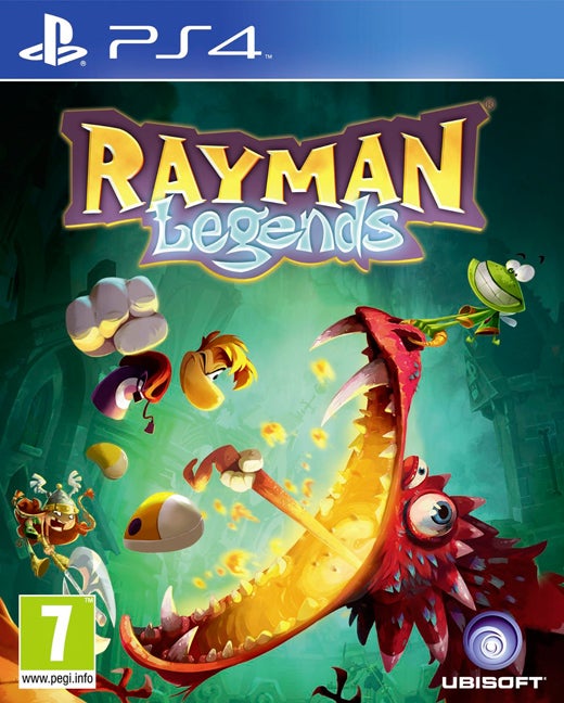 Rayman Legends PS4 kansikuva