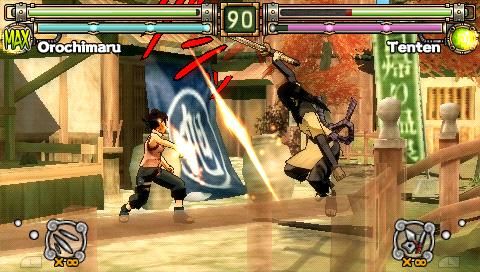Naruto Ultimate Ninja Heroes PSP