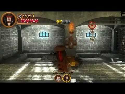 LEGO Pirates Of The Caribbean PSP Gameplay