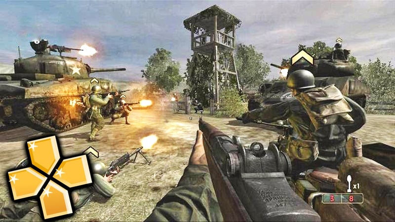 Call of Duty 3: Roads to Victory PSP