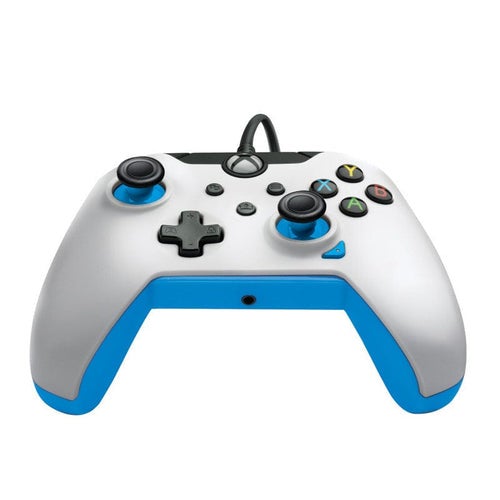 PDP Langallinen Xbox Series X Ohjain White - Ion Blue